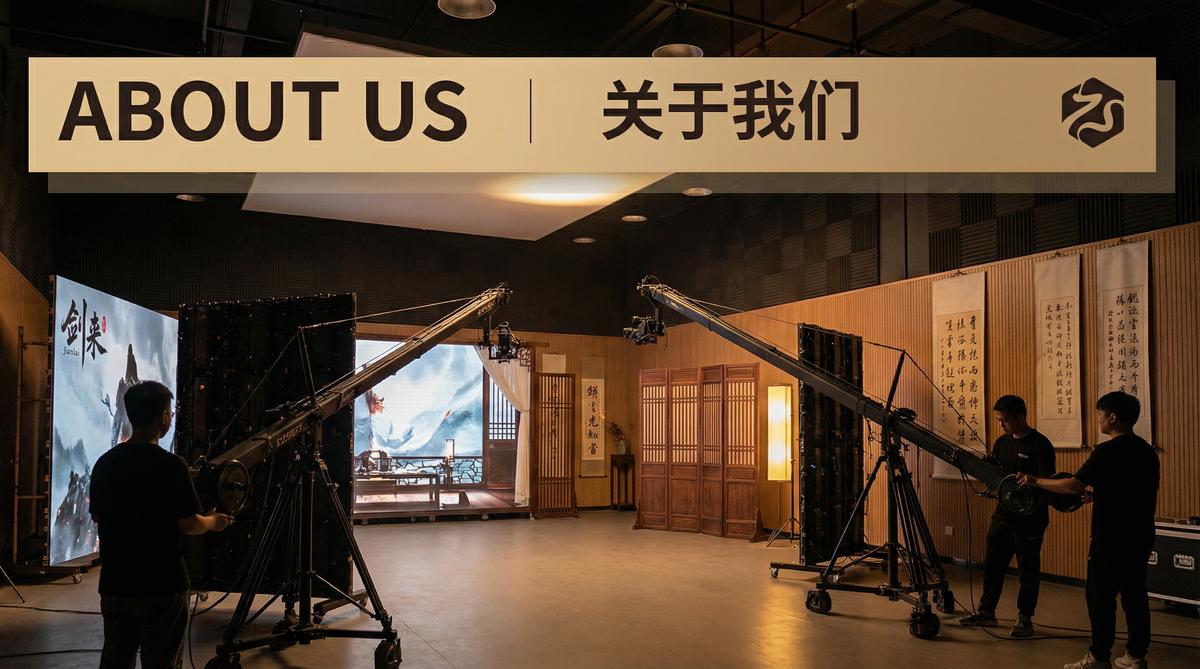 老司机影视传媒公司拍摄现场